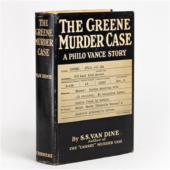 VAN DINE, S.S. The Greene Murder Case.